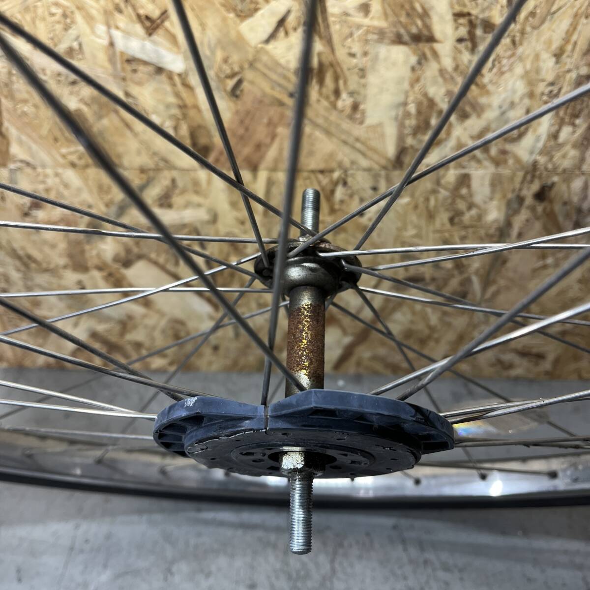 【H】ヤマハ PAS Natura 号機番号 X563-40069～ 電動アシスト自転車用 前輪 ホイール 25021311_画像6