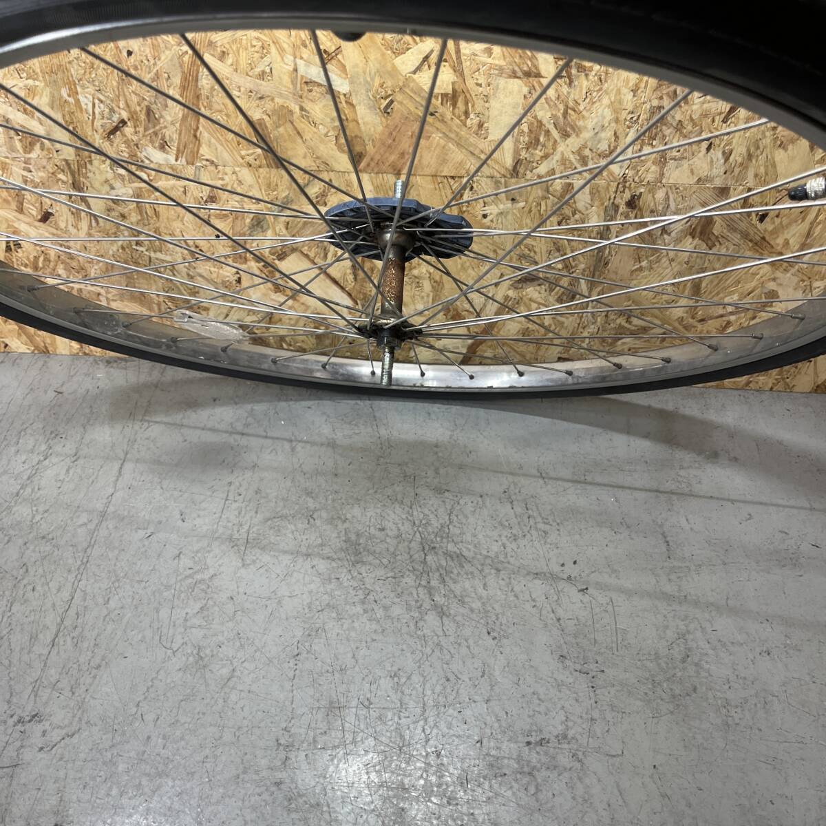 【H】ヤマハ PAS Natura 号機番号 X563-40069～ 電動アシスト自転車用 前輪 ホイール 25021311_画像4