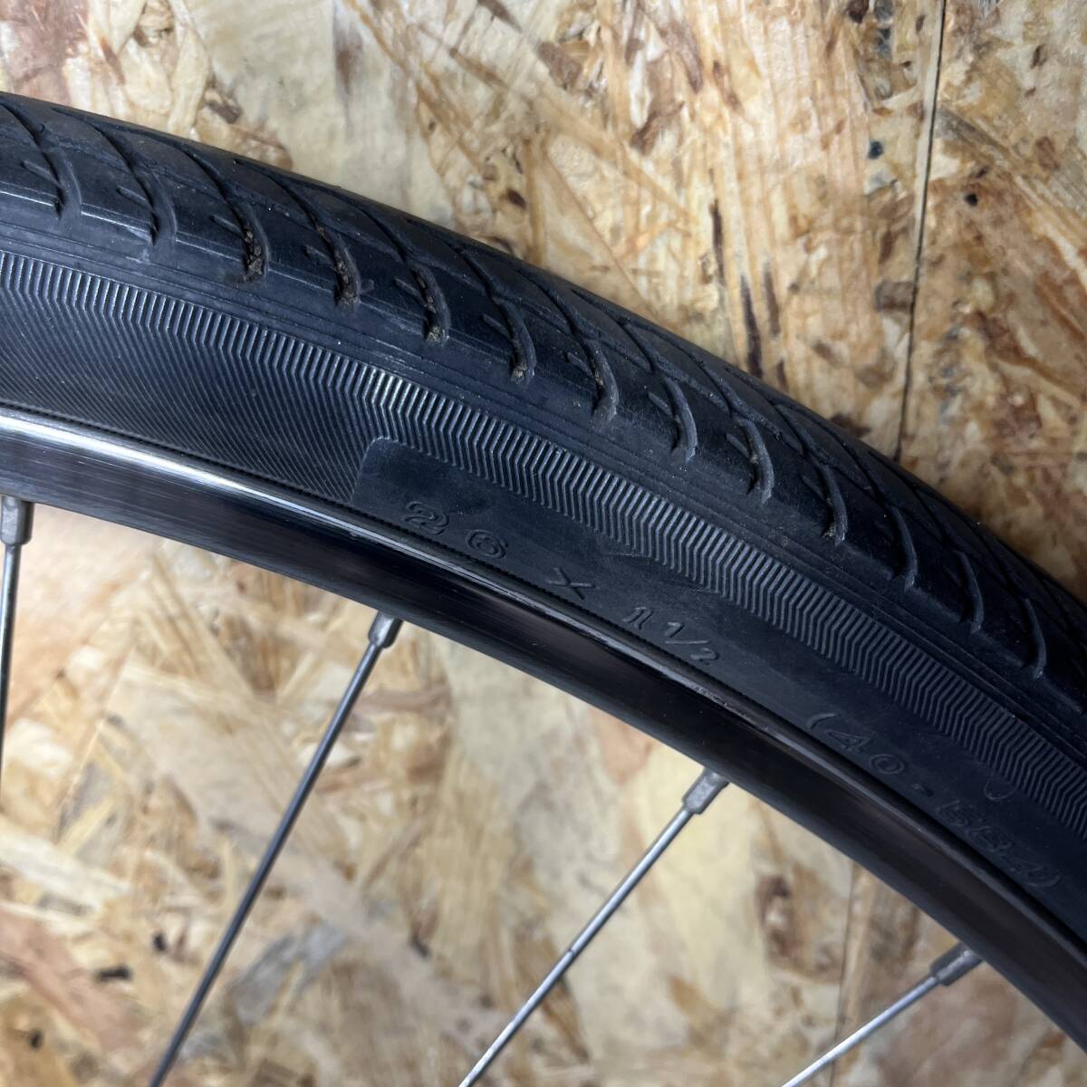 【H】ヤマハ PAS Natura 号機番号 X563-40069～ 電動アシスト自転車用 前輪 ホイール 25021311_画像7