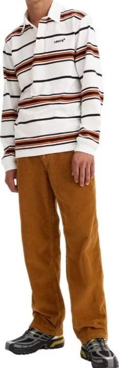 リーバイス W38 568 ステイルーズ カーペンターパンツ ブラウン BIGE コーデュロイ ジッパーフライ ペインターパンツ カーゴ 55849-0031_画像3