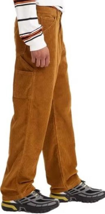 リーバイス W38 568 ステイルーズ カーペンターパンツ ブラウン BIGE コーデュロイ ジッパーフライ ペインターパンツ カーゴ 55849-0031_画像5