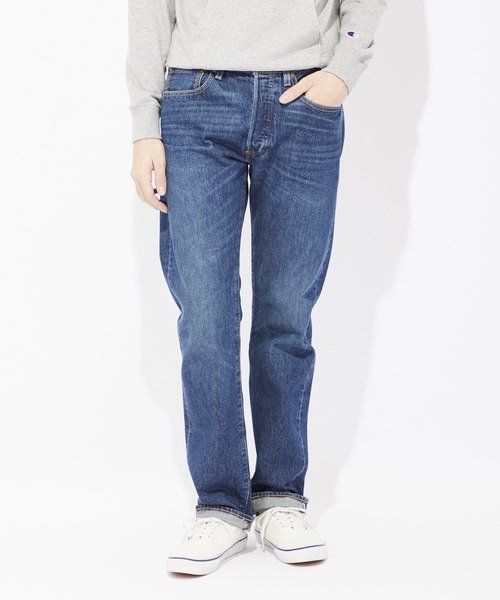 リーバイス W31/L34 MADE IN THE USA 501 オリジナルフィット デニムパンツ 定価22000円 LEVI'S 赤耳 アメリカ制 ボタンフライ 005012455