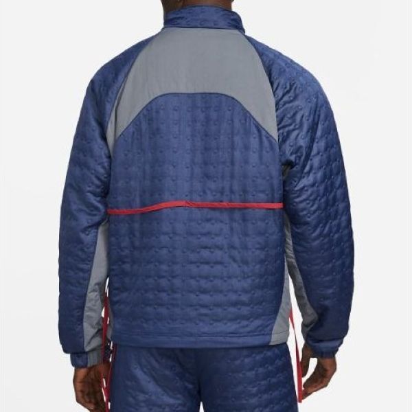 ナイキ XL ジョーダン クロット シンセティックフィル ウーブンジャケット パンツ 定価72050円 ネイビー グレー 中綿 JORDAN CLOT 上下_画像6