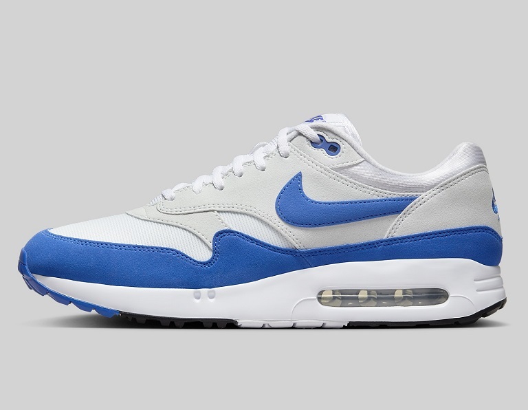 ナイキ 25.5cm エアマックス 1 '86 OG ゴルフ 定価21780円 ホワイト ピュアプラチナム ハイパーロイヤル AIR MAX GOLF