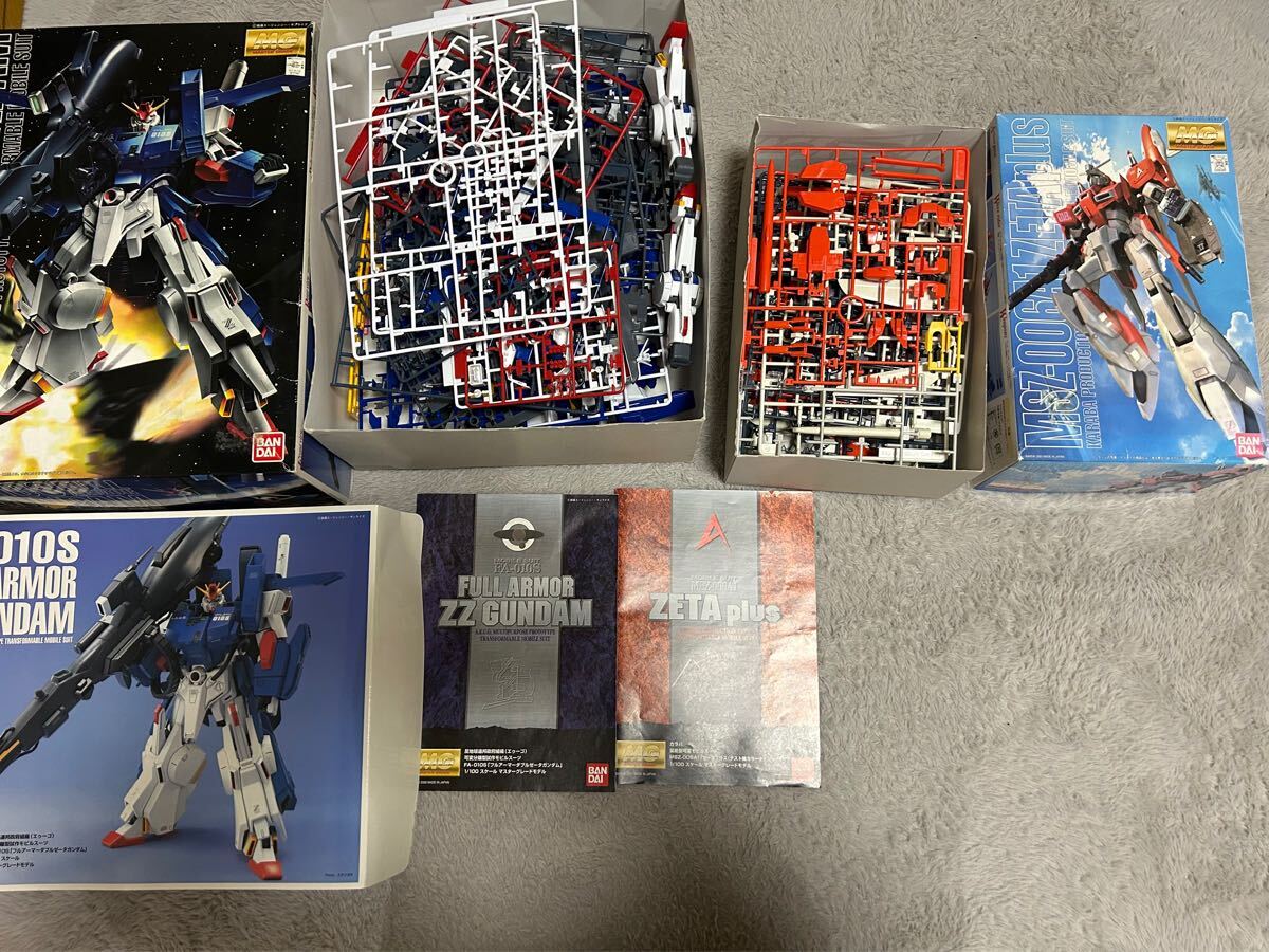 ガンプラ MG フルアーマーZZガンダム ゼータプラス ジャンク ガンプラ MG フルアーマーZZガンダム ゼータプラス ジャンク