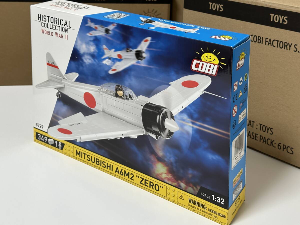 コビー COBI 5729 零戦 A6M2 三菱 Zero 1/32 WWII