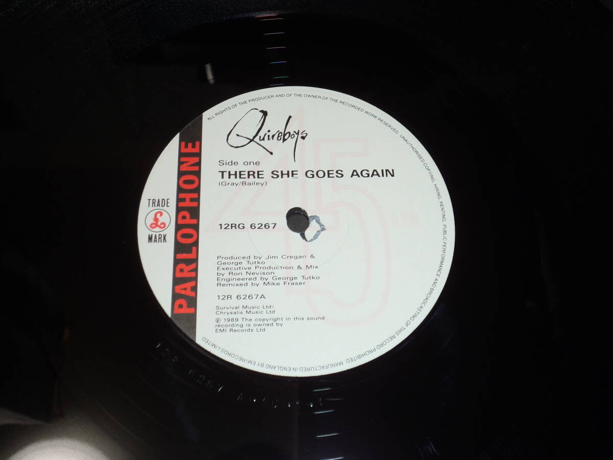 QUIREBOYS - THERE SHE GOES AGAIN / MISLED