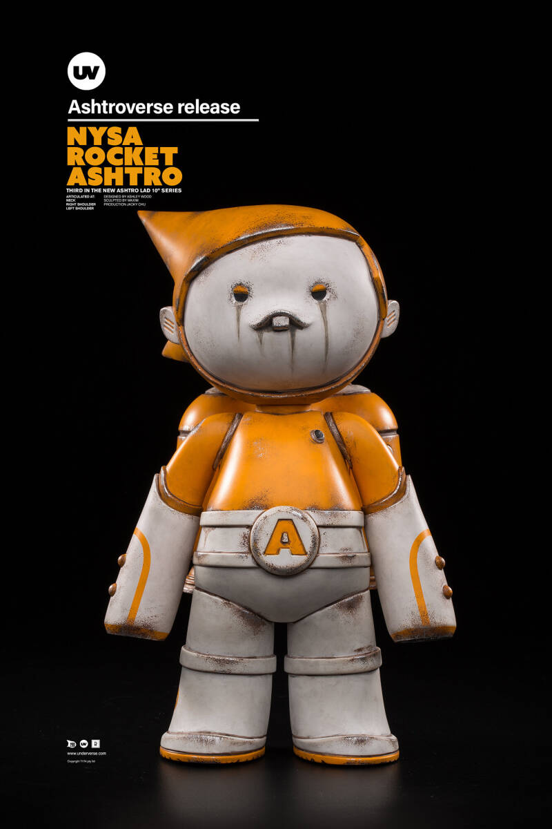 UNDERVERSE NYSA ROCKET ASHTRO LAD 10インチ 200体限定 threea UNDERVERSE NYSA ROCKET ASHTRO LAD 10インチ 200体限定 threea