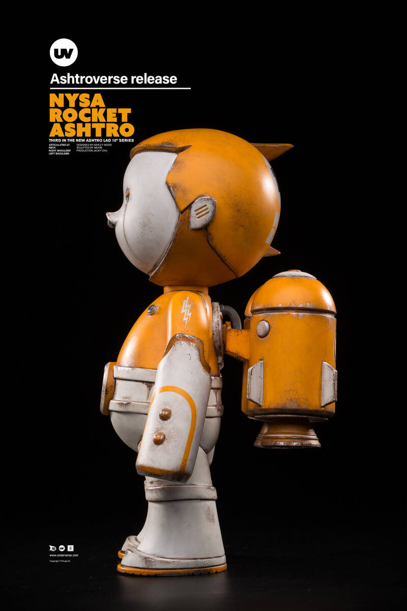 UNDERVERSE NYSA ROCKET ASHTRO LAD 10インチ 200体限定 threea UNDERVERSE NYSA ROCKET ASHTRO LAD 10インチ 200体限定 threea