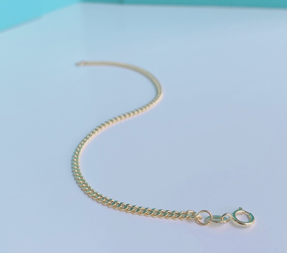 K18YG ブレスレット 2mm 喜平チェーン 喜平 KIHEI イエローゴールド YG 18K メンズ レディース ブレスレットチェーン チェーンブレスレット