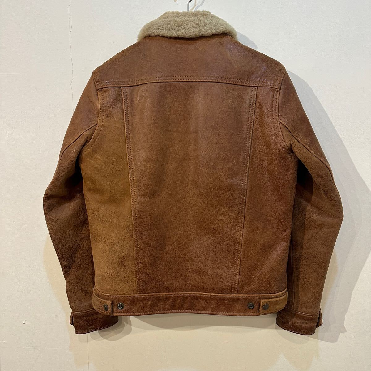 Schott 545 Leather Trucker Jacket ショット レザー トラッカー Schott 545 Leather Trucker Jacket ショット レザー トラッカー