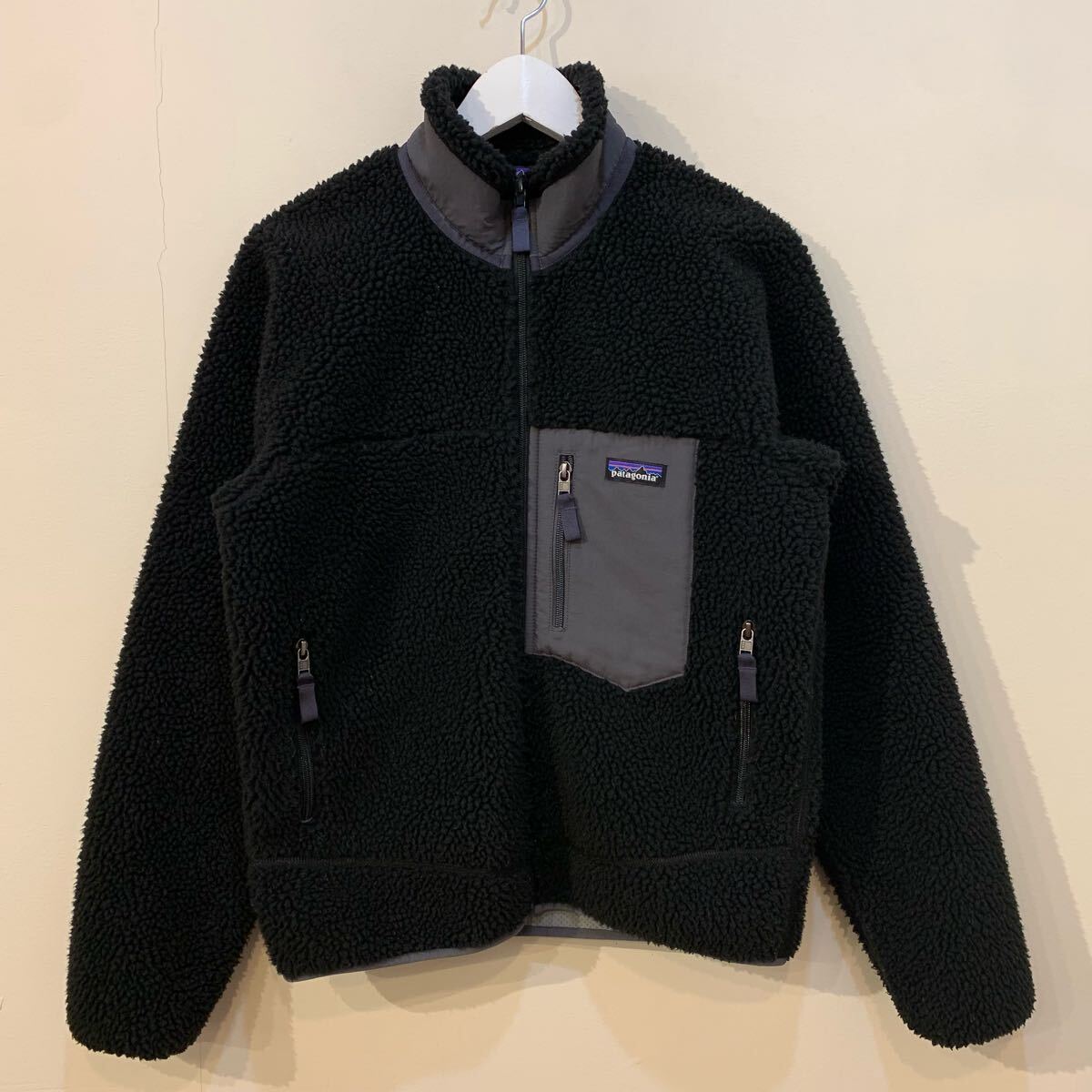 2018 patagonia Mens Retro X Jacket パタゴニア メンズ レトロX ジャケット 23056FA18 フリース Fleece BFO ブラック BLACK 黒 XS