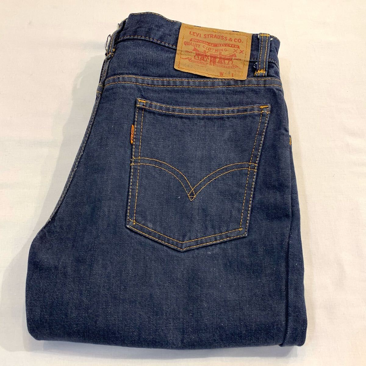 70's vintage 極東 Levi's 646 BIGE リーバイス 646 ビッグ E フレア ブーツカット デニム パンツ DENIM PANT far east アジア 70年代