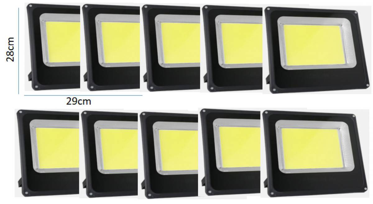 投光器 LED200W 10台セット COBチップ 白色 防水IP66 室外 投光器 LED200W 10台セット COBチップ 白色 防水IP66 室外