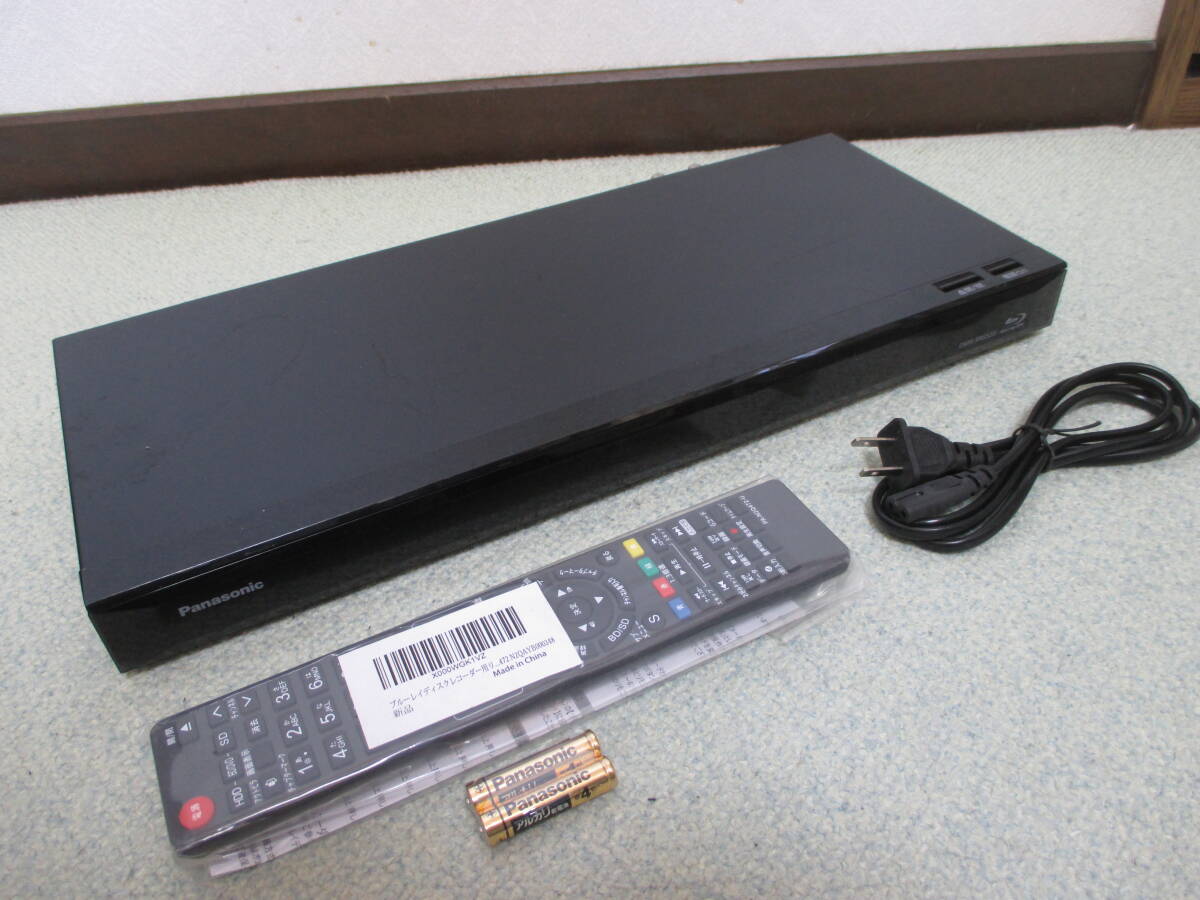Panasonic DMR-BRS520 ブルーレイ 2016年製 (100) 2016年製☆Panasonic ディーガ ブルーレイレコーダーDMR-BRS520