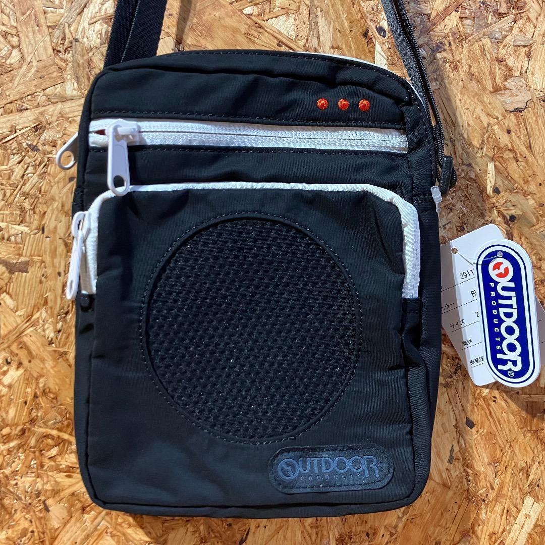 OUTDOOR PRODUCTS FM802 30PARTY RADIO CRAZY ショルダー バッグ ブラック コラボ 別注 限定 アウトドア プロダクツ レディクレ