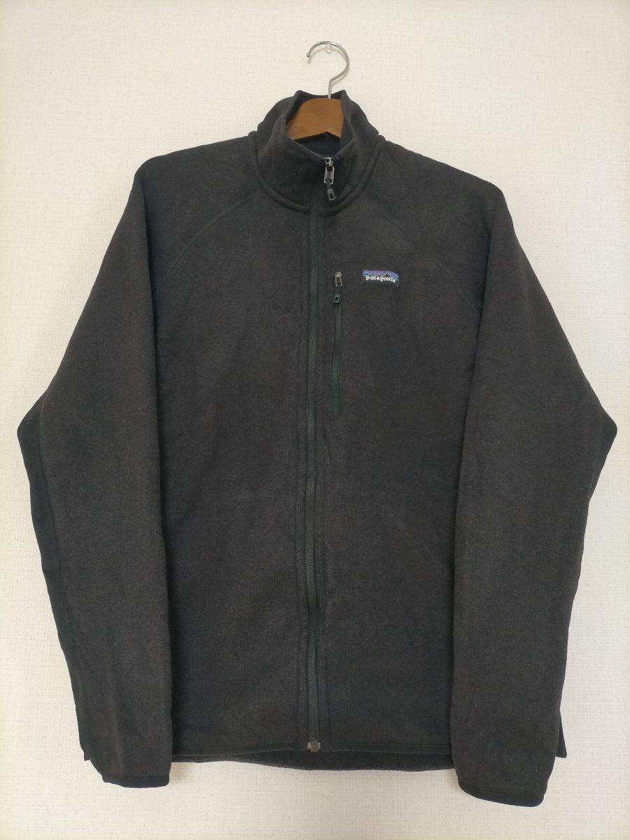 状態良好 18年製 patagonia Better Sweater Jacket パタゴニア ベターセーター フリースジャケット size-L 25955 黒 ★アウトドア古着