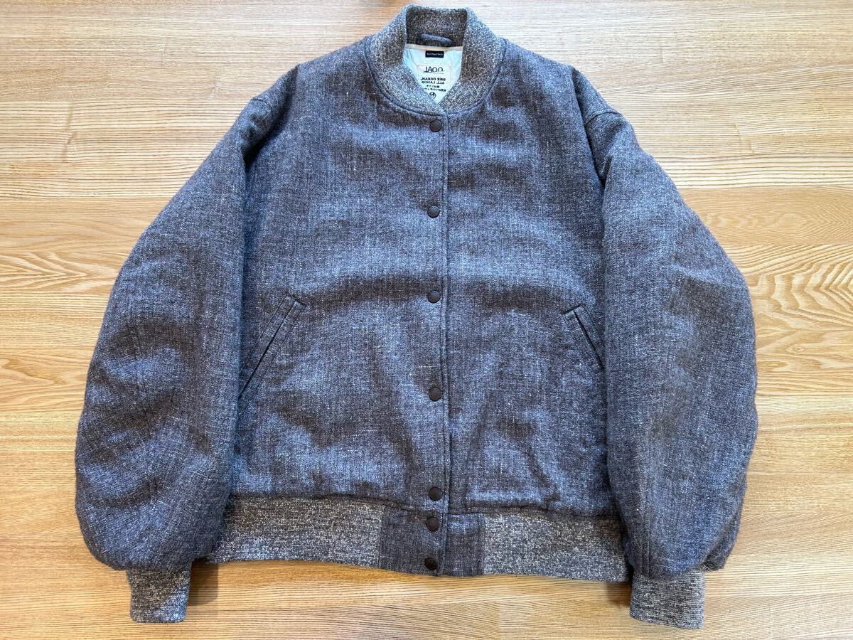 nanamica Wool Linen Stadium Jacket SUAF261 ノースフェイスパープルレーベル ジャケット ブルゾン