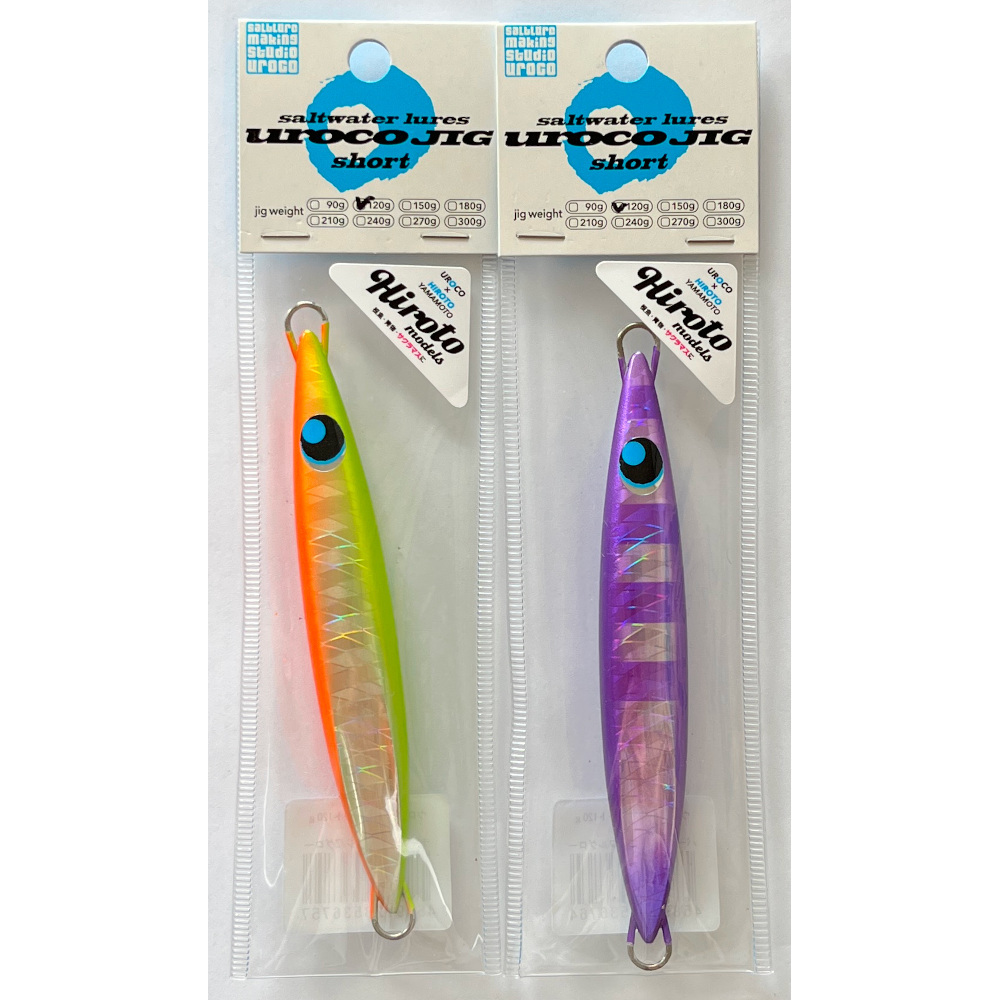 送料無料 ウロコジグ ショート 120g ヒロトコラボカラー 2色セット(3)_画像1