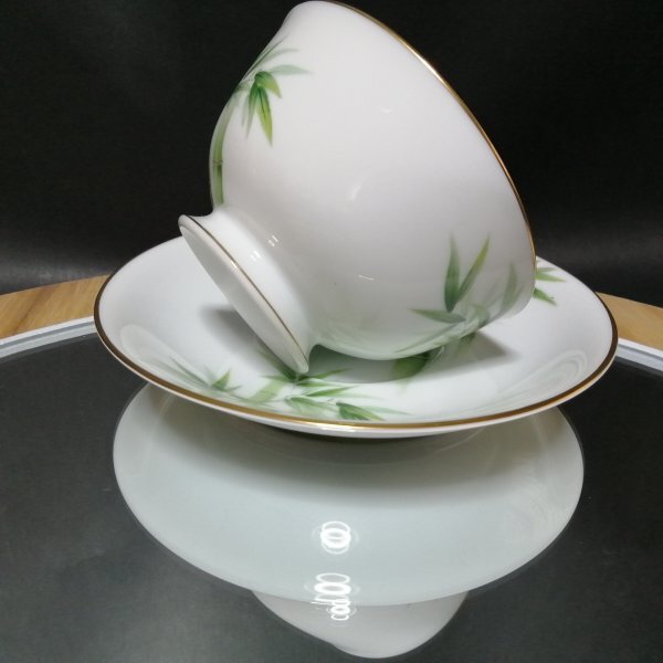 新品未使用◇自宅保管 ノリタケ 金彩竹図 カップ＆ソーサー NORITAKE_画像8
