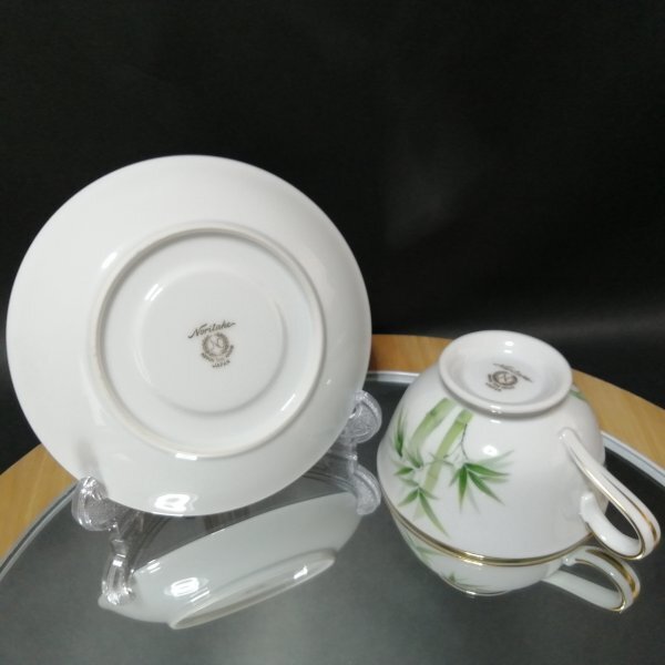 新品未使用◇自宅保管 ノリタケ 金彩竹図 カップ＆ソーサー NORITAKE_画像10
