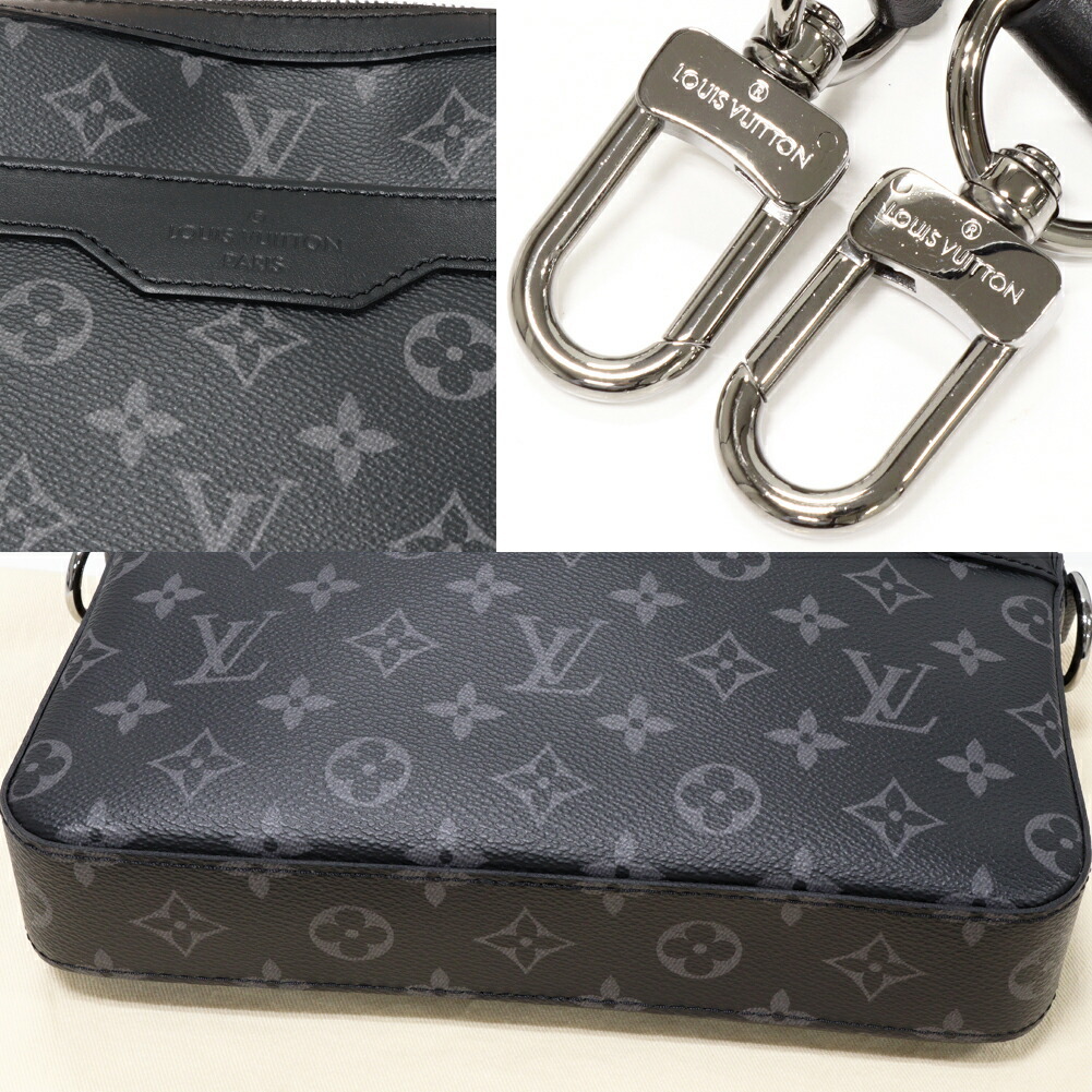 ルイヴィトン ショルダーバッグ モノグラム エクリプス トリオメッセンジャー 2WAY 3WAY M69443_画像5
