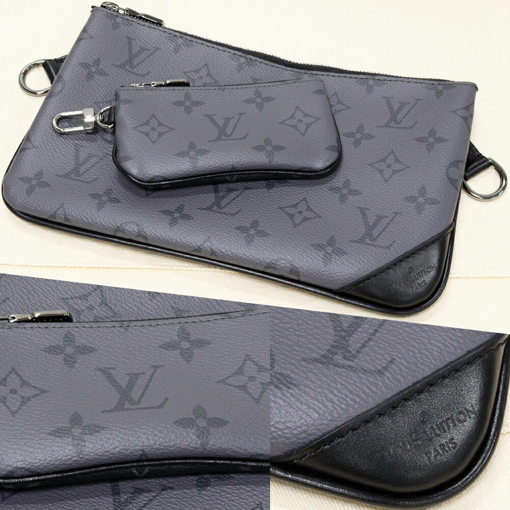 ルイヴィトン ショルダーバッグ モノグラム エクリプス トリオメッセンジャー 2WAY 3WAY M69443_画像6