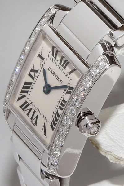カルティエ タンク フランセーズ SM WE1002S3 レディース