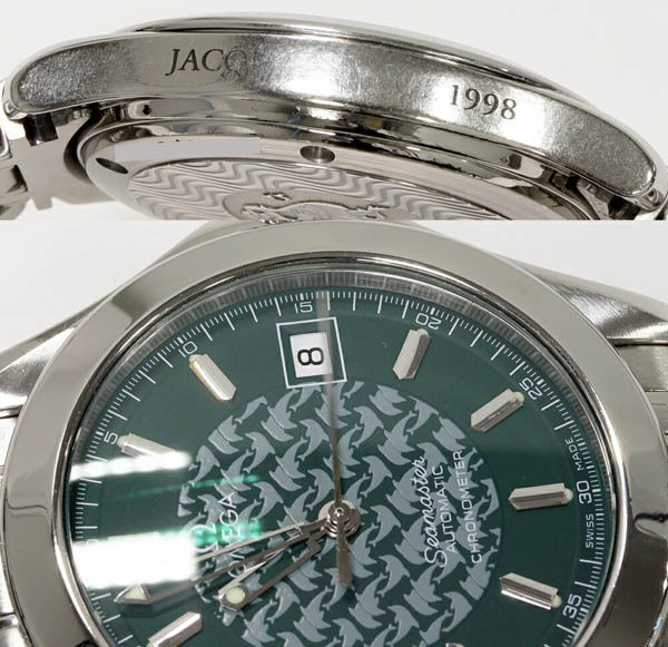 オメガ シーマスター 120m ジャックマイヨール1998 4500本限定 2506.70 メンズ