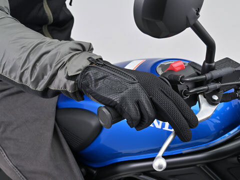 デイトナ DAYTONA DG-011 パーシャルフィットメッシュグローブ ブラック Sサイズ 46123