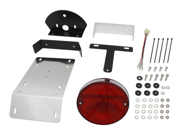 ポッシュフェイス POSH Faith ゼファー1100/RS用 Z2テールランプフェンダーレスキット 電球タイプ レッド 032090-Z2-10_画像1