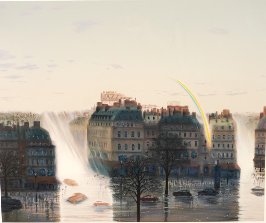 【真作】巨匠 河合勝三郎 \"夢に乗って\" 抽象版画 アート ヴィンテージ 木版画 真作】巨匠 河合勝三郎 夢に乗って 抽象版画 アート