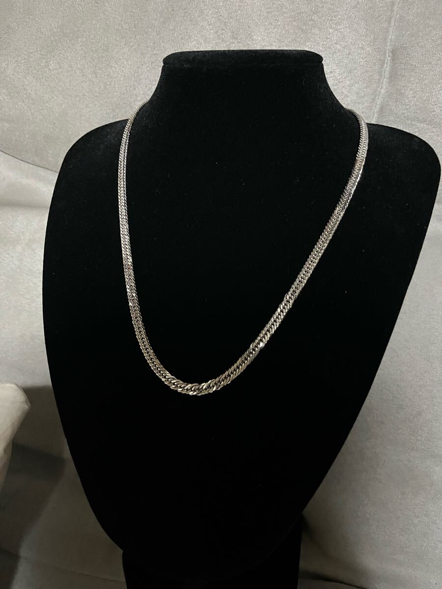 喜平 12面トリプル シルバー925 ネックレス 50cm プラチナ 喜平 12面トリプル シルバー925 ネックレス 50cm プラチナ