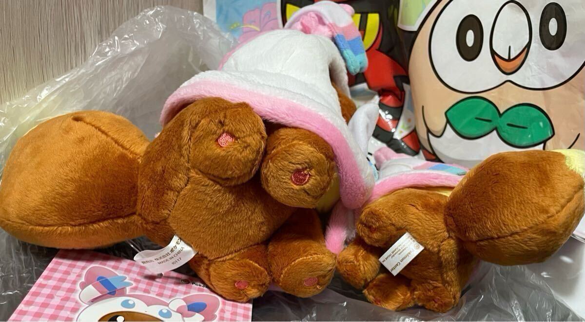 未使用・タグ付き】ポケモンセンター ポンチョを着たイーブイ 未使用・タグ付き】ポケモンセンター ポンチョを着たイーブイ