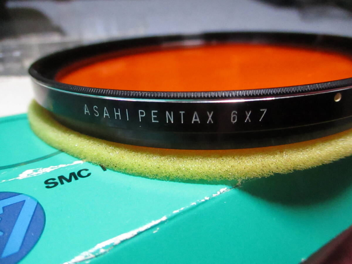 綺麗★100φ ASAHI PENTAX SMC FILTER 6X7 O56 (O2) 100mm ペンタックス フィルター ★P