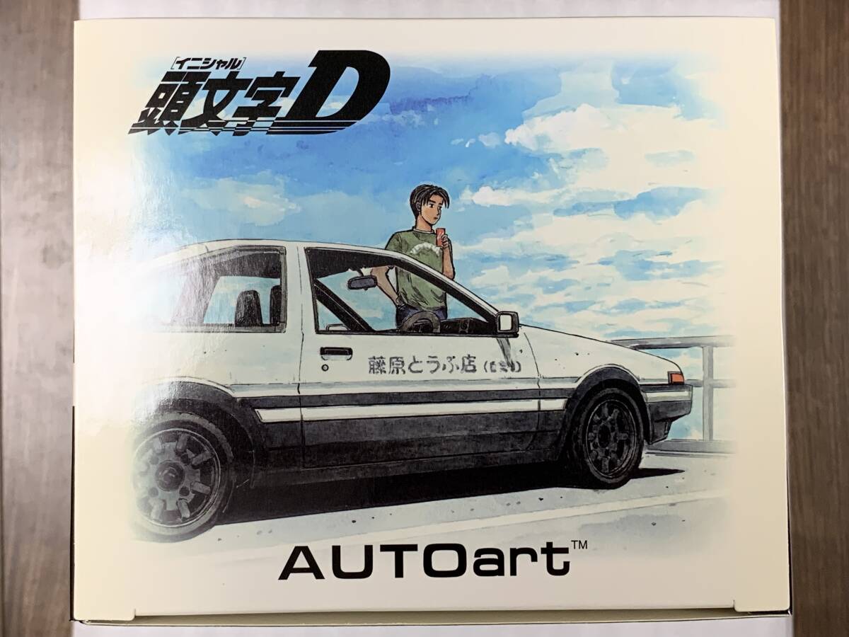 AUTOart 1/18 トヨタ スプリンタートレノ (AE86) 頭文字 AUTOart 1/18 トヨタ スプリンタートレノ (AE86) 頭文字