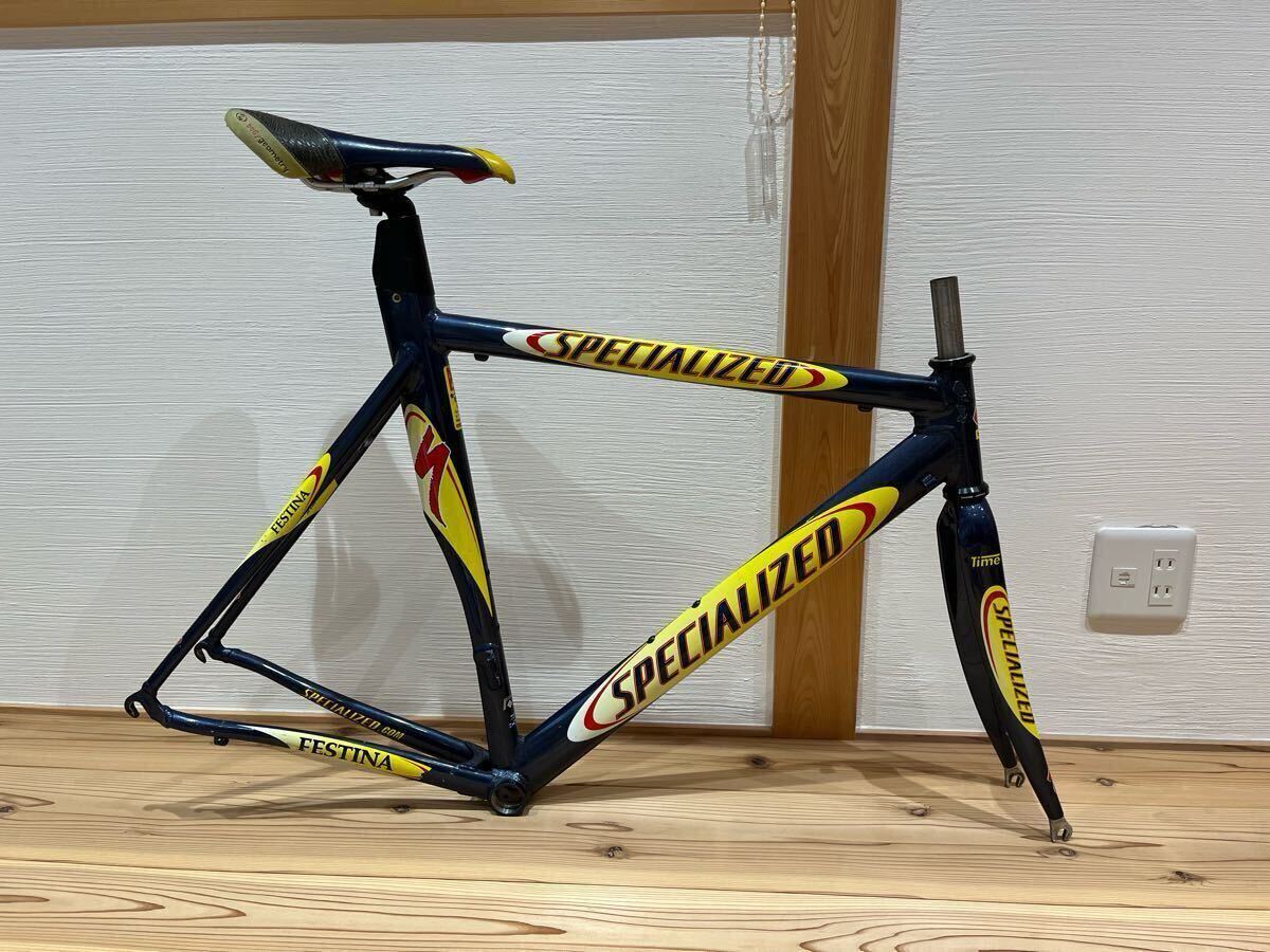 巻きシートステー クロモリ ロード フレーム 700C 520mm 中古 巻きシートステー クロモリ ロード フレーム 700C 520mm 中古