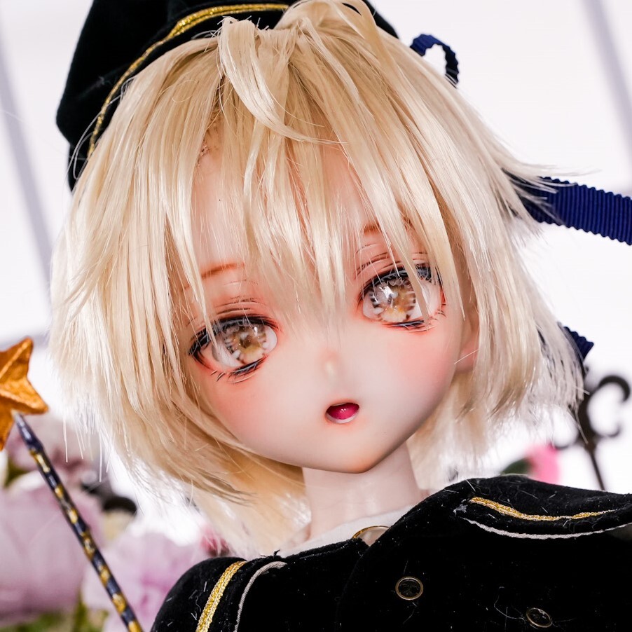 きゃとろん*DDH-10SW肌 ソフビ盛り開口カスタムヘッド+おまけ きゃとろん*DDH-10SW肌 ソフビ盛り開口カスタムヘッド+おまけ