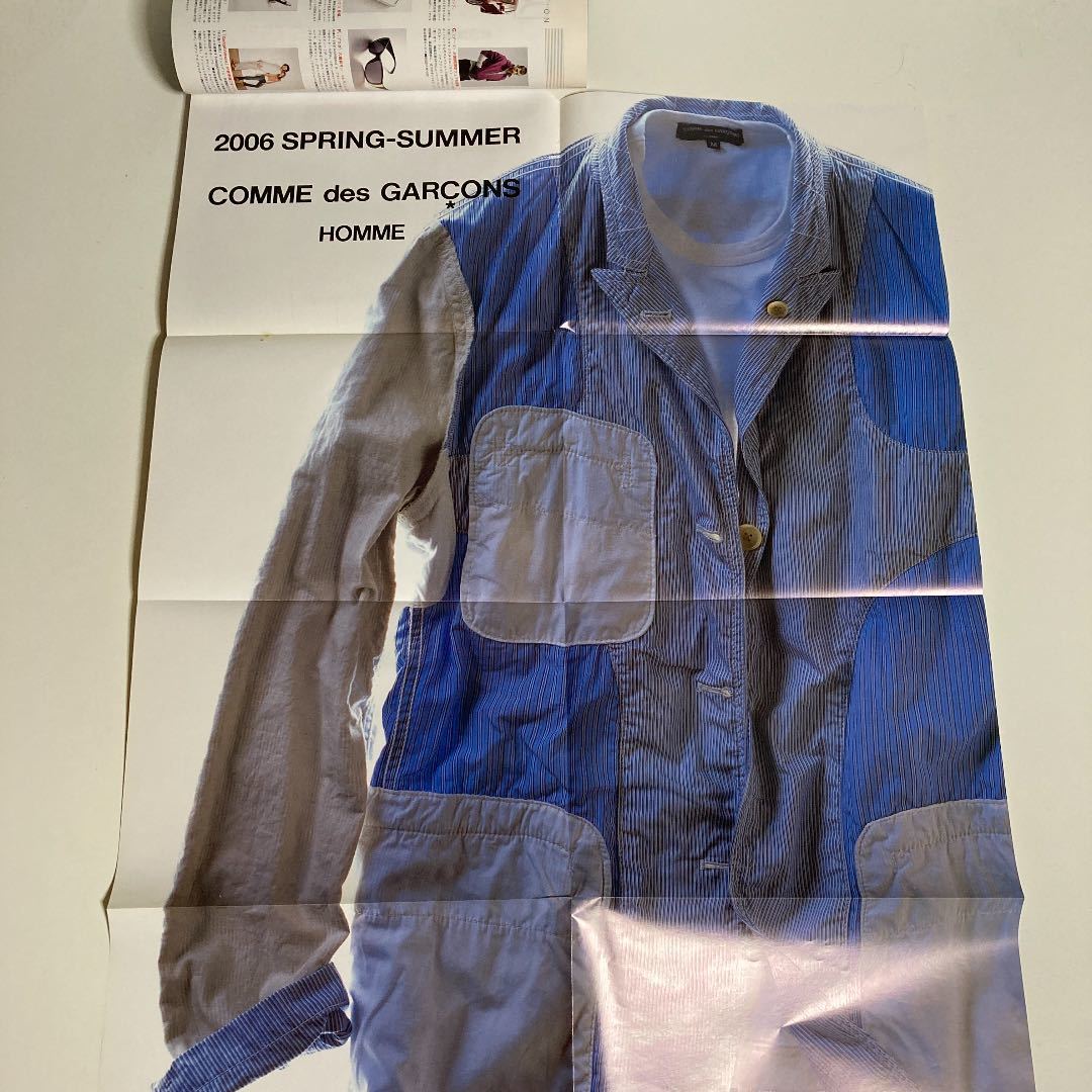 雑志BRUTUS/ブルータス No.590(2006.4/1號(hào))★春夏「ファッション×旅」特集！★MODE×VOYAGE/PARIS/COMME des GARCONS HOMME?ポスター★