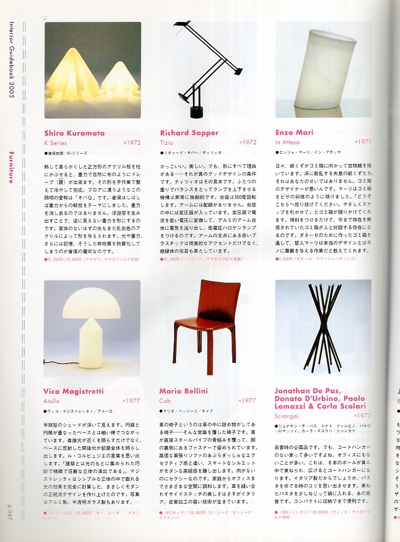 журнал BRUTUS/ голубой tasNo.568(2005.4/15 номер )* специальный выпуск : только это. вдавлено ..... хочет! интерьер * ключевое слово 260* интерьер * гид решение версия *