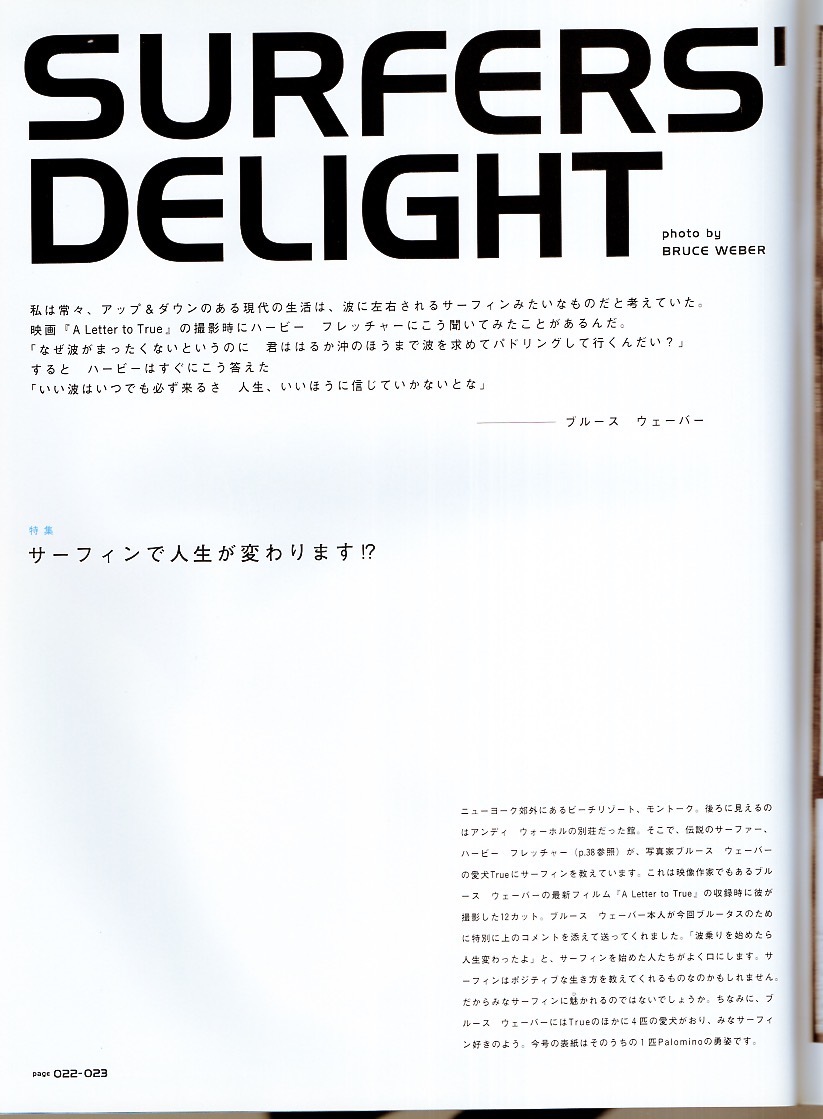 雑志BRUTUS/ブルータス No.551(2004.7/15號)★サーフィンで人生が変わります!?★僕もサーフィンしていいですか?Surfers'Delight/ウイスキー