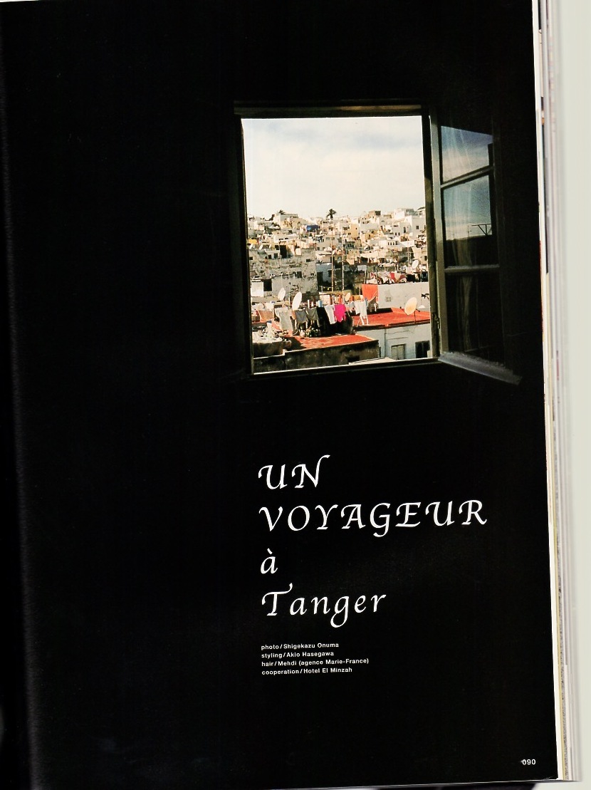 雑志BRUTUS/ブルータス No.590(2006.4/1號(hào))★春夏「ファッション×旅」特集！★MODE×VOYAGE/PARIS/COMME des GARCONS HOMME?ポスター★