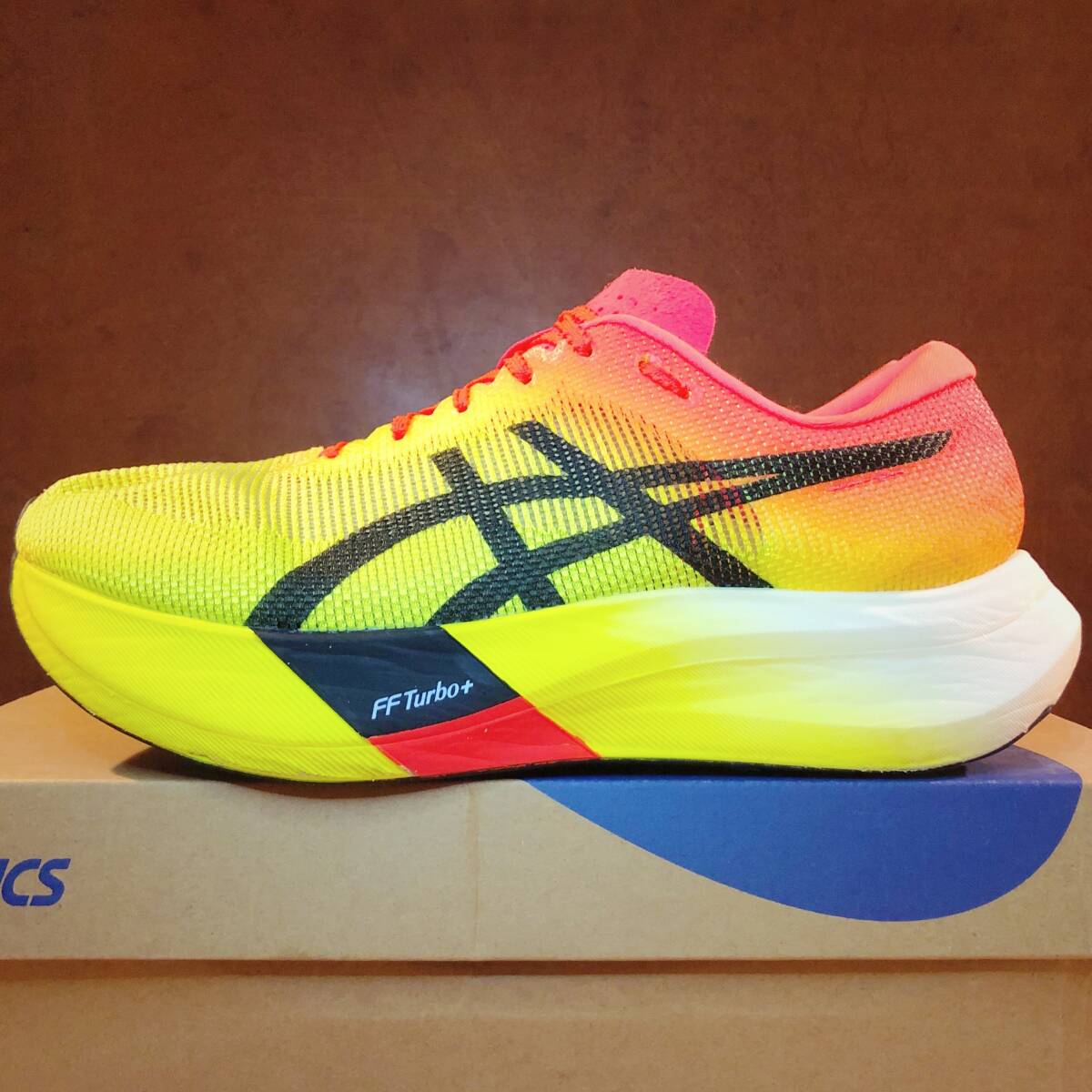 Asics/ Metaspeed Edge Paris/ 27 5 cm/ イエロー・レッド