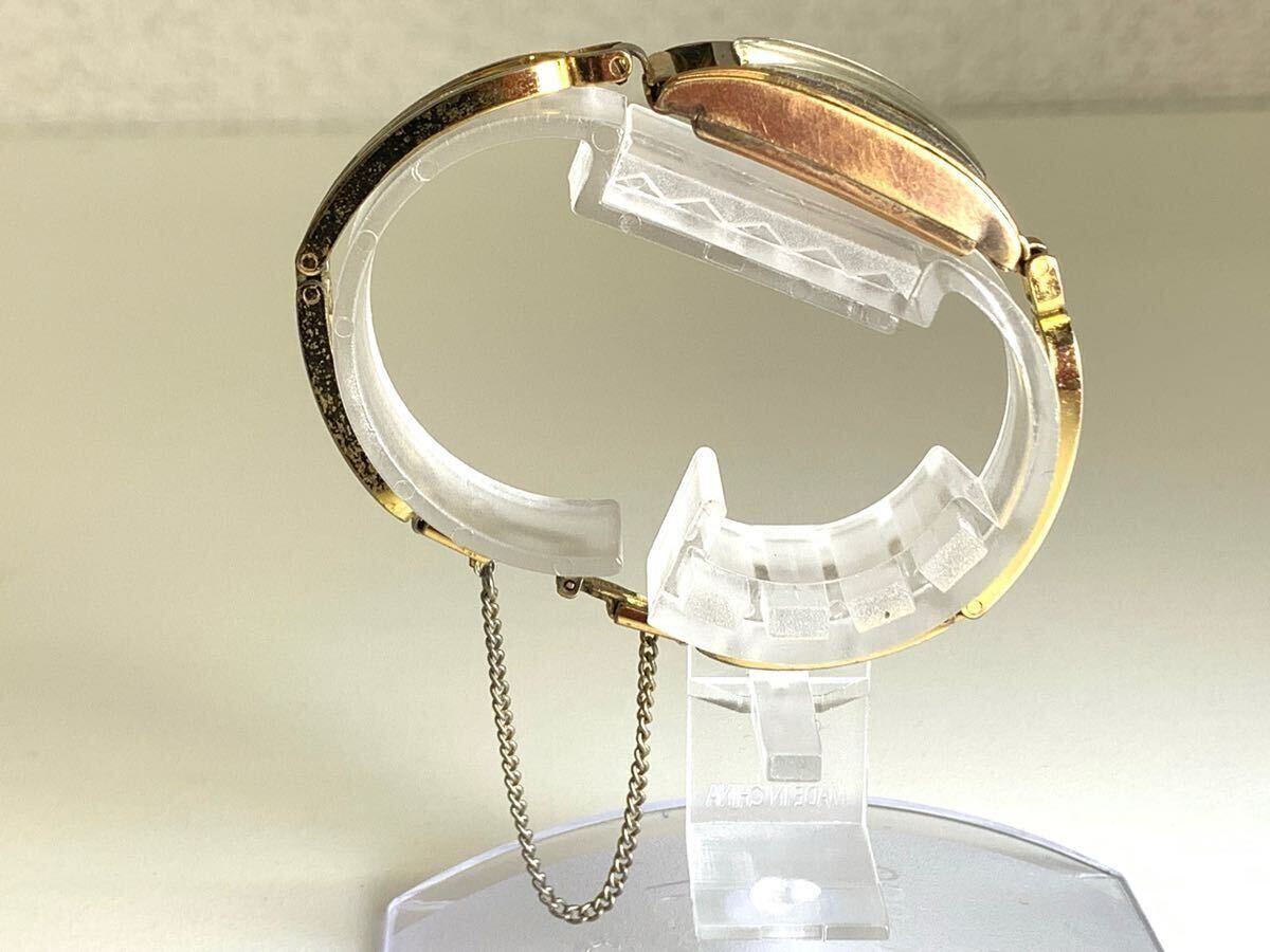 稼働品】DEN-RO デンロ 18K 0.750 金時計 GOLD 16.7g レディース 稼働品】DEN-RO デンロ 18K 0.750 金時計 GOLD 16.7g レディース