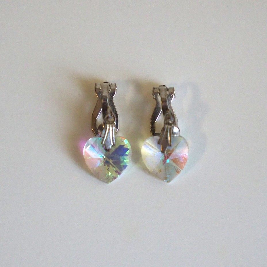 [ бесплатная доставка ] покачивающийся Heart. серьги Aurora цвет Франция .. город bro can to88042