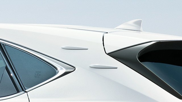 レクサス(LEXUS)純正 NX 後期 Fスポーツ エアロスタビライジングフィン:ソニッククォーツ