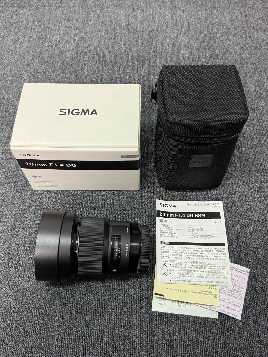 Yahoo!オークション - SIGMA 20mm F1.4 DG HSM Art キヤノンEF Yahoo!オークション - SIGMA 20mm F1.4 DG HSM Art キヤノンEF