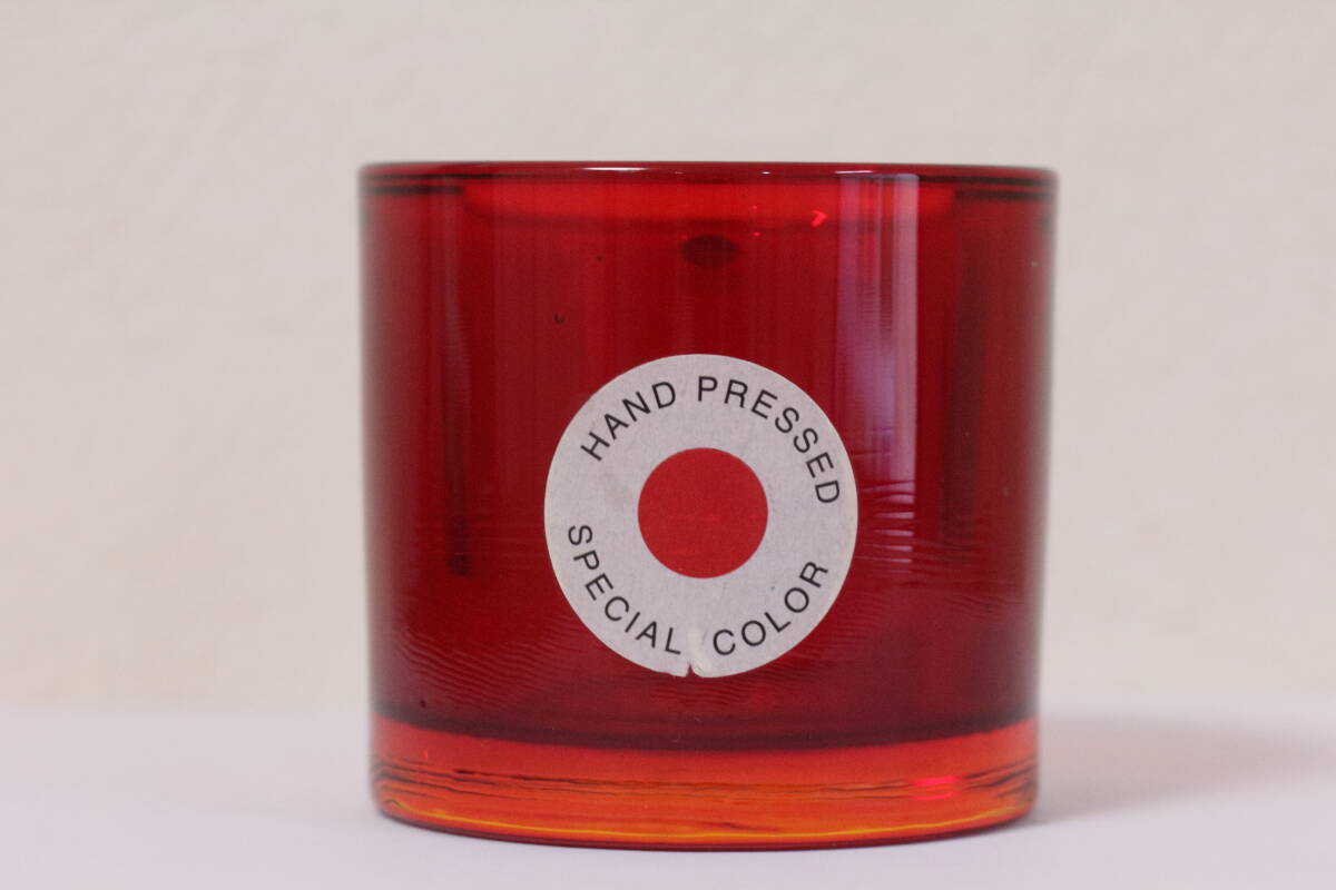 5047 kivi レッド　ハンドプレス　スペシャルカラー　イッタラ　iittala