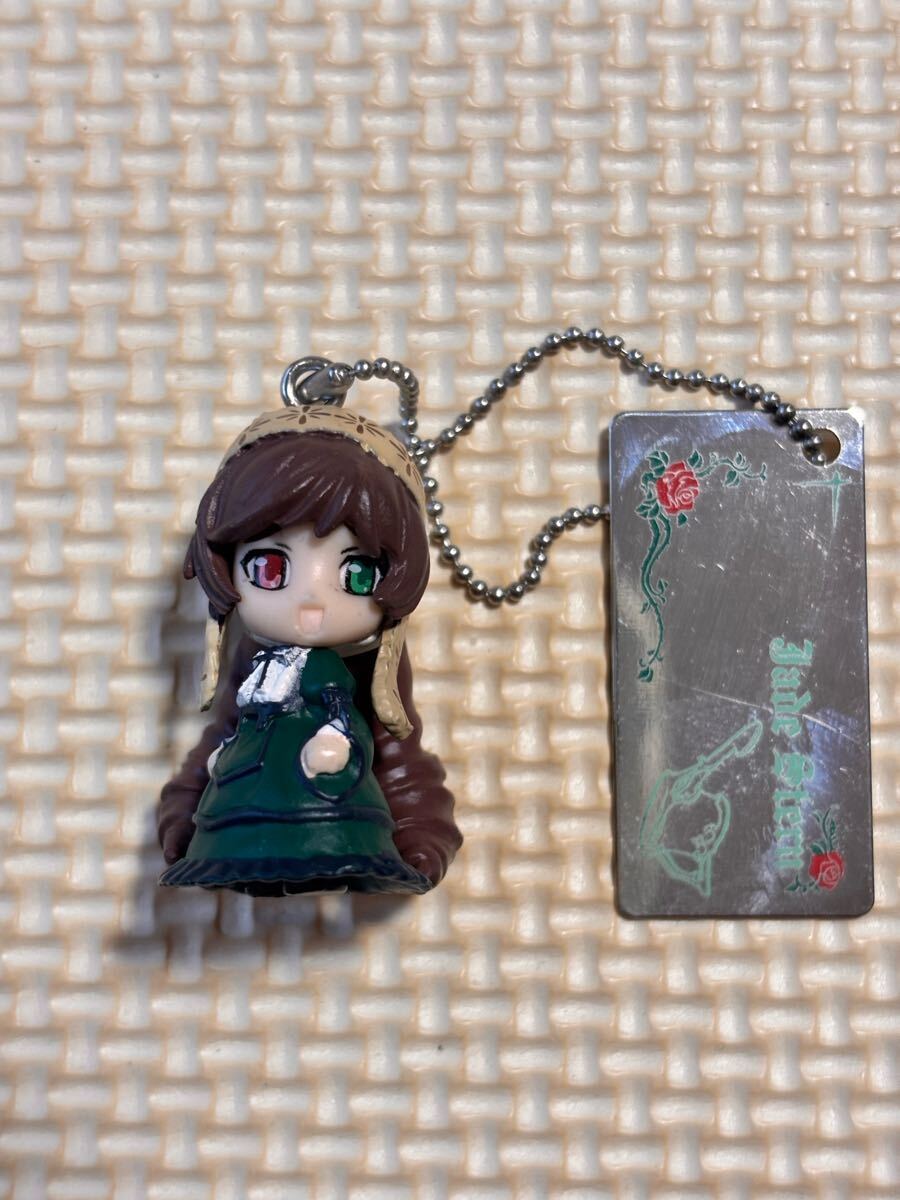 ユージン　ローゼンメイデン　トロイメント　リトルフィギュアマスコット　翠星石　中古品_画像2