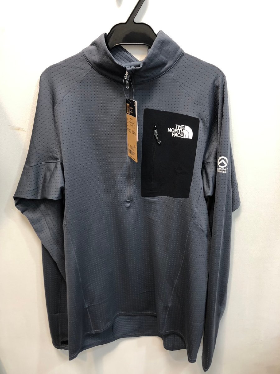 ◆未使用　THE NORTH FACE　ノースフェイス　ドットジップジャケット　L　グレー系　NT12122◆14147★